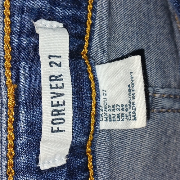 Forever 21 - Distressed Long Jeans - Picture 4 of 6